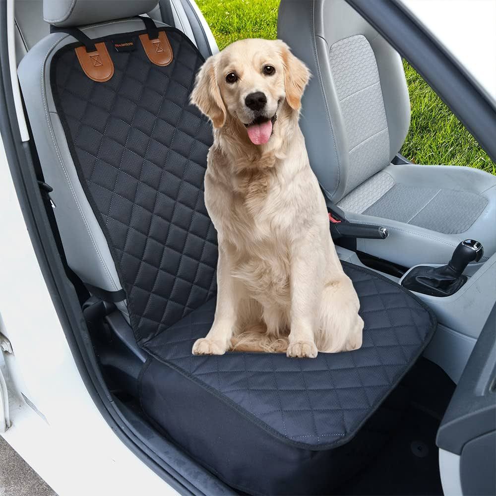 Paw Jamboree Scratch-Proof Pet Car Seat Cover Front Seat Non-Slip Car Seat Protector for Dogs Buc... | Amazon (US)