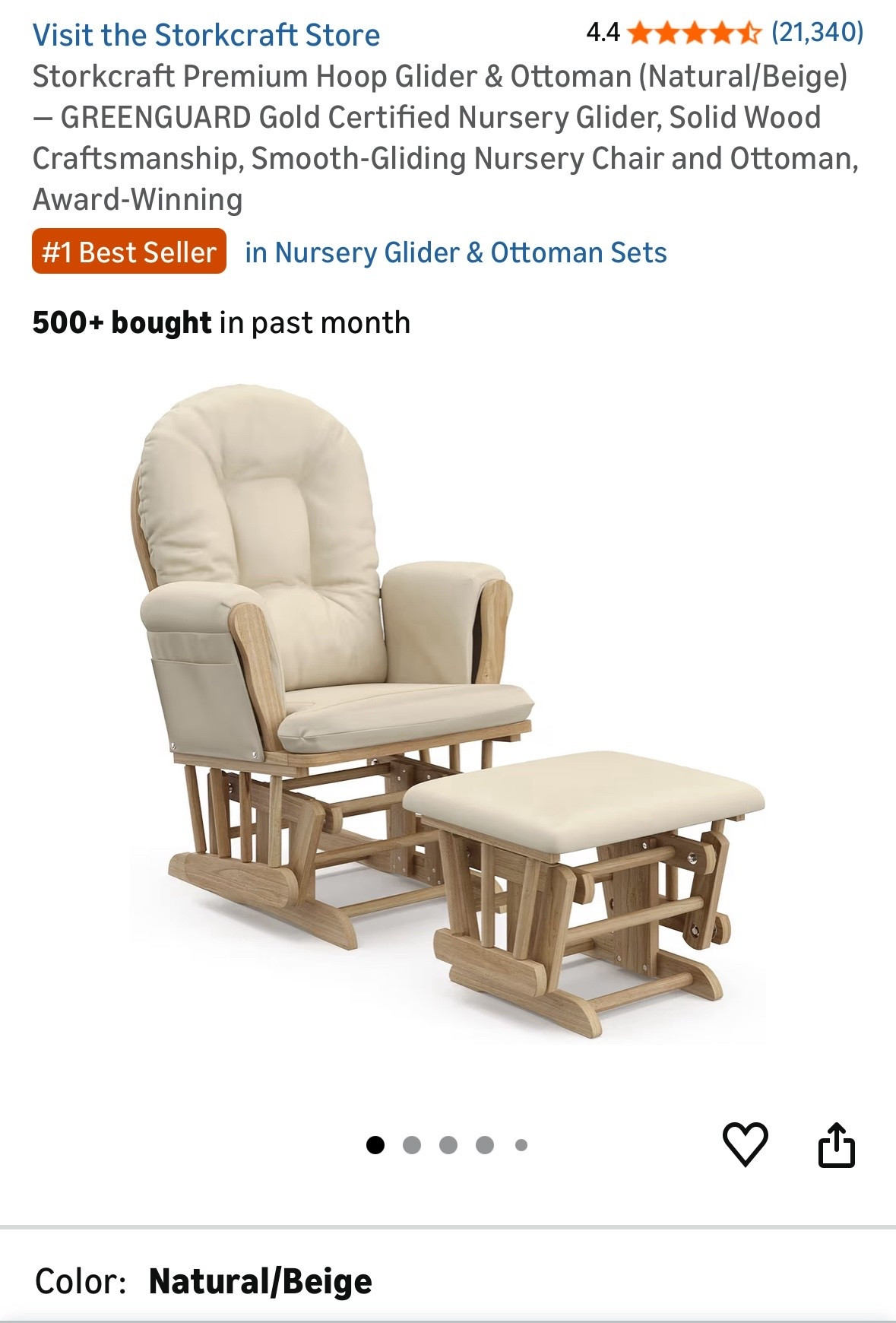 Obsessed with this glider + foot rest already! 

#LTKBaby #LTKKids #LTKSaleAlert