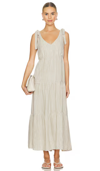 Move Your Body Striped Maxi in Eco Olive Stripe | Striped Maxi Dress Vacation Dress Maxi Dresses | Revolve Clothing (Global)