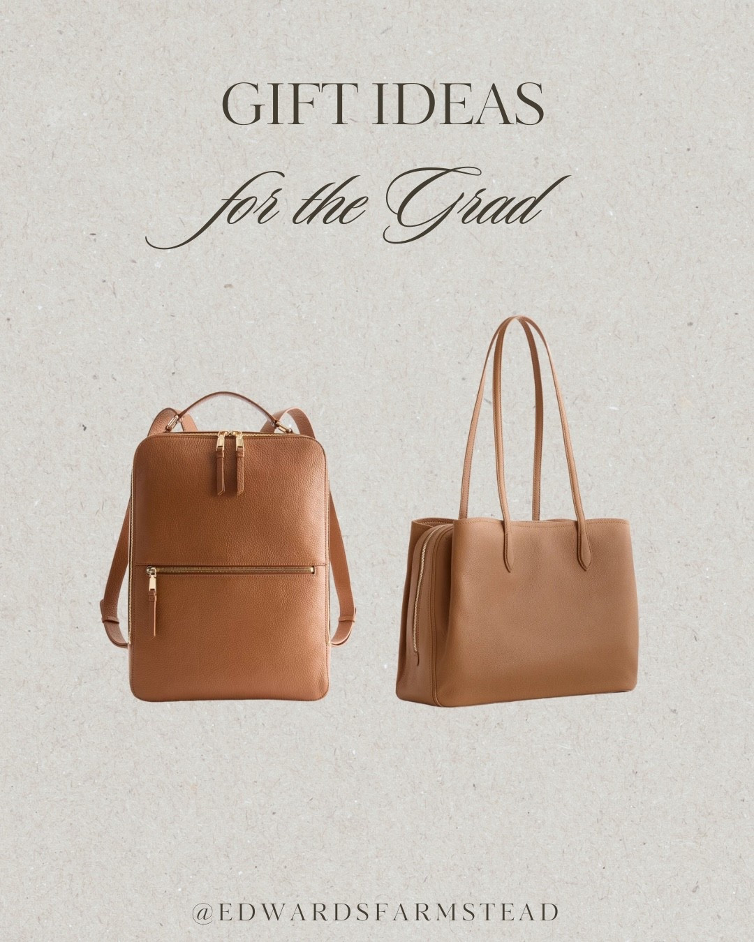 Gift idea for the recent grad! Leather laptop tote and backpack from Quince!

#LTKGiftGuide #LTKHoliday #LTKWorkwear