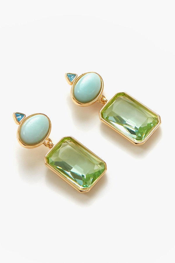 Light Turquoise Lottie Earrings | Mignonne Gavigan | Tuckernuck (US)