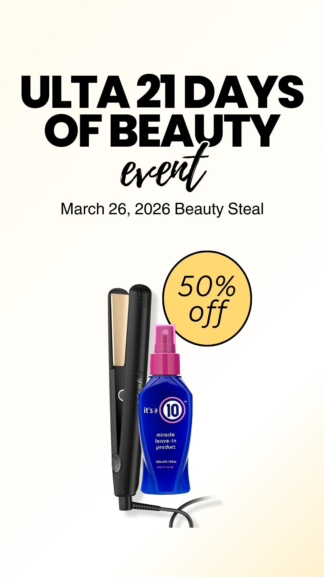 Ulta 21 Days Of Beauty picks of the day. Get 50% off select products during the sale event. 

 #haircare #relaxedhair #hairproducts 

#LTKSaleAlert #LTKBeauty