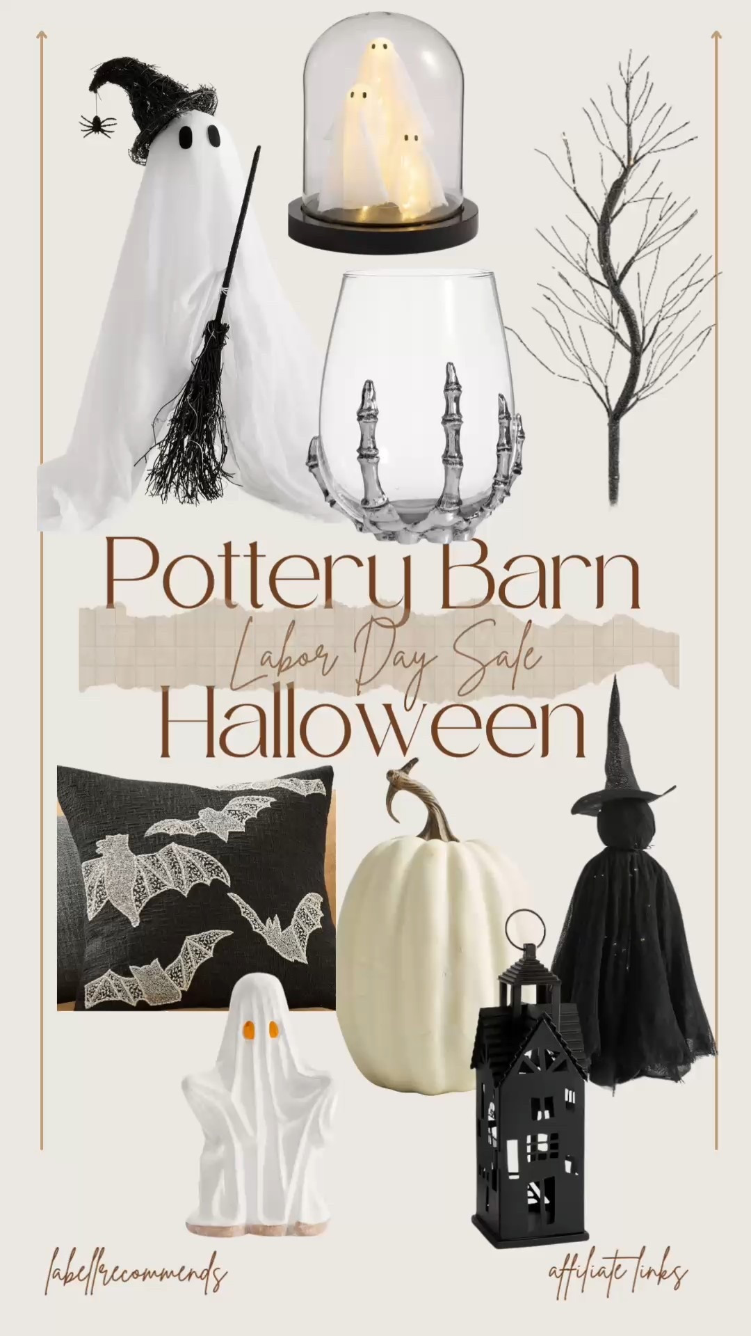 Spooky season starts early! 🕸️ Pottery Barn’s Labor Day Sale is the perfect time to grab all the Halloween decor you’ve been eyeing. From witches and ghosts to haunted houses and spooky tableware, these holiday decorations will turn your home into the ultimate Halloween party setup. 👻 Hurry—these deals vanish faster than a ghost at midnight!




	•	#HalloweenHomeDecor
	•	#HalloweenTablescape
	•	#HalloweenSaleFinds
	•	#HolidayHomeVibes
	•	#SpookyDecorIdeas


Halloween decor on sale, Pottery Barn Halloween sale, Labor Day Halloween deals, spooky holiday decorations, haunted house Halloween decor, witches and ghosts Halloween decorations, Halloween tableware ideas, affordable Halloween home decor, Pottery Barn holiday sale, Halloween home styling ideas

#LTKSeasonal #LTKSaleAlert #LTKHalloween