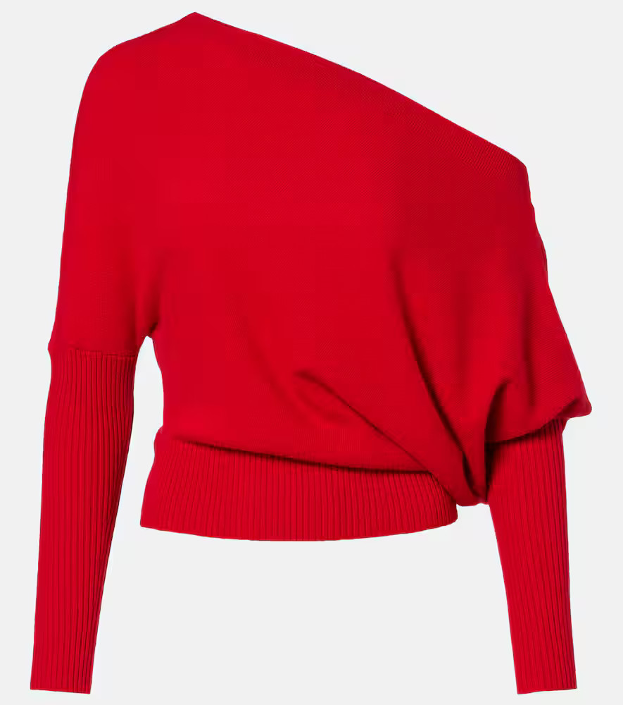 Altuzarra Paxi one-shoulder cashmere sweater | Mytheresa (UK)