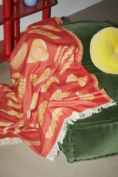 Emile Cozy Art Throw Blanket | Urban Outfitters (US and RoW)