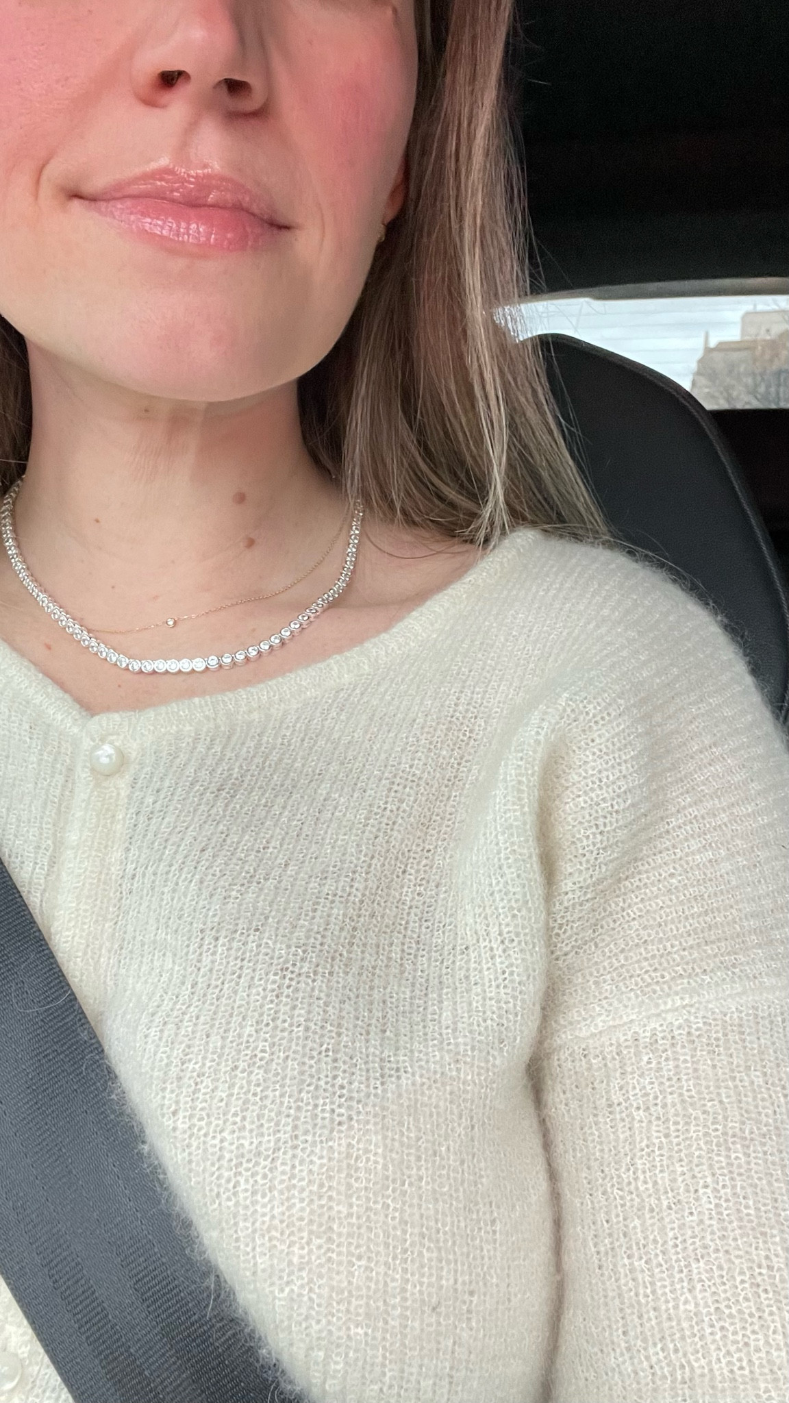 Two of my all time favourite purchases: this crystal tennis necklace & my go-to soft cream cardigan 

#LTKOver40 #LTKStyleTip #LTKWorkwear