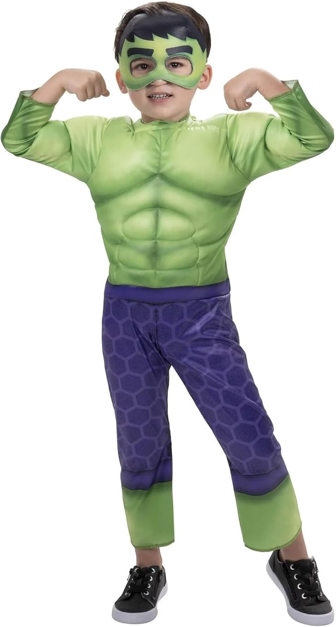 Spidey Amazing Friends Hulk Costume Toddler Size Dress Up Superhero Marvel | Amazon (US)