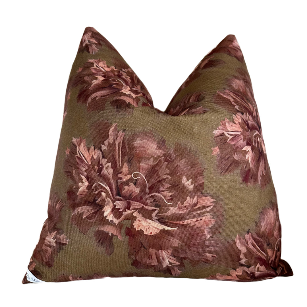 Square Pillows | Olive Pillow | Rennah — Rennah Decorative Pillows | Rennah