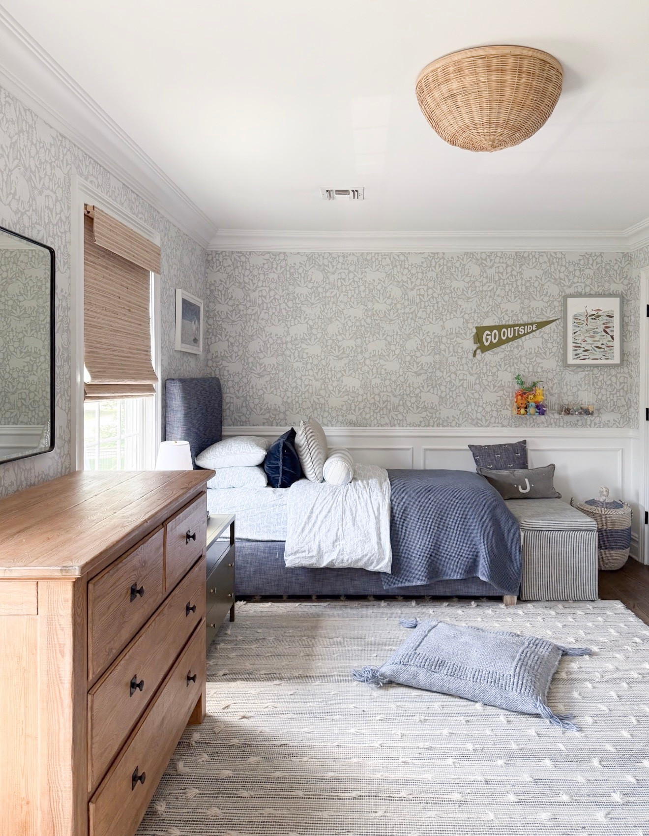 Boy bedrooms can be cute too (and honestly, I enjoy designing them the most!) Linking what I can — dresser and rug are no longer available but I’ve linked similar! 




#LTKSaleAlert #LTKKids #LTKHome