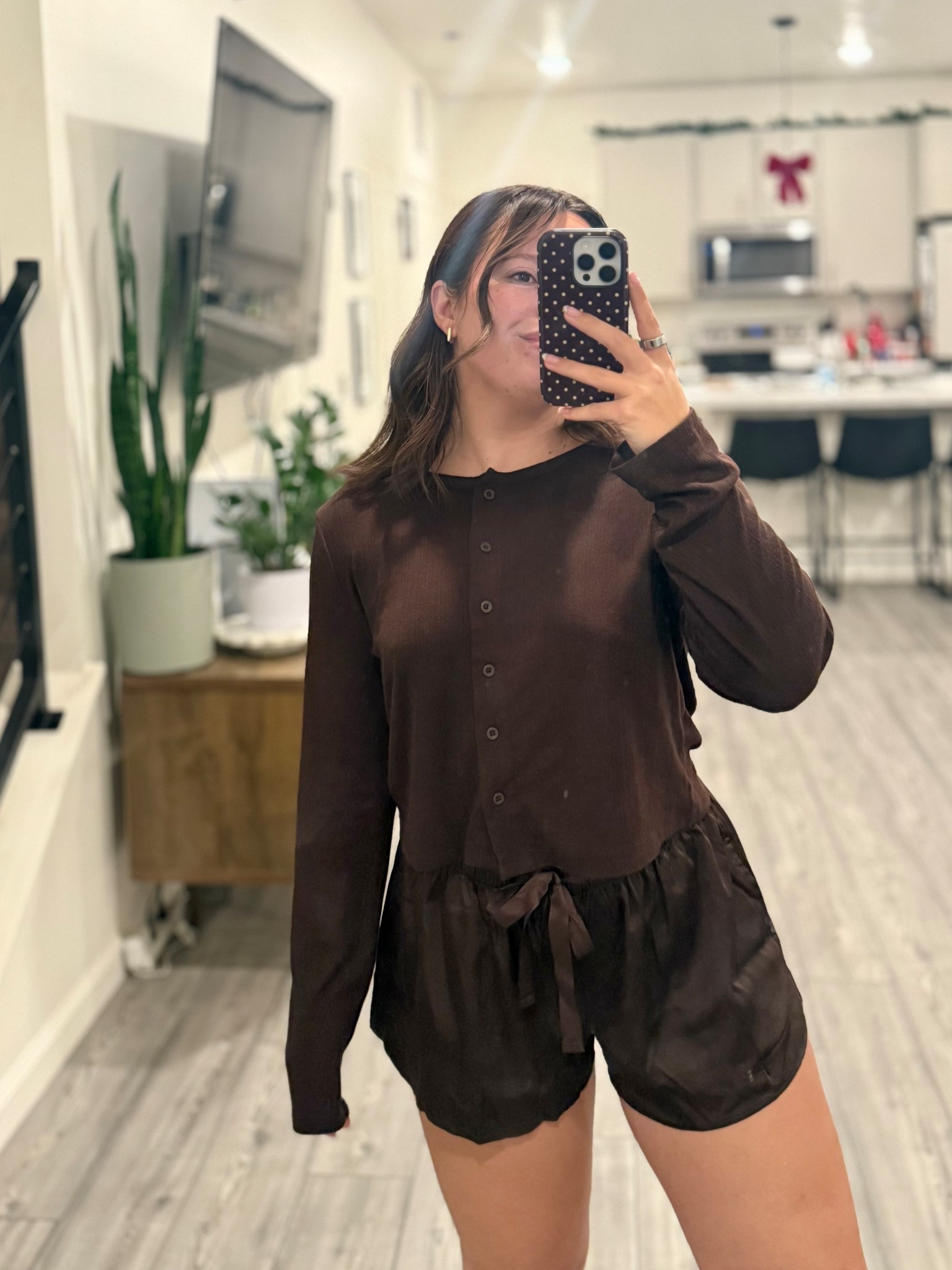 How cute is this pajama set? I’m going back to target and getting it in maroon next! 

#LTKHome #LTKSeasonal #LTKFindsUnder50