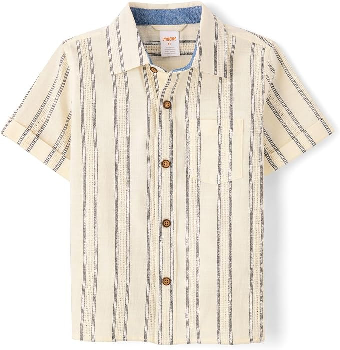 Gymboree,Matching Family Short Sleeve Button Up Shirt | Amazon (US)