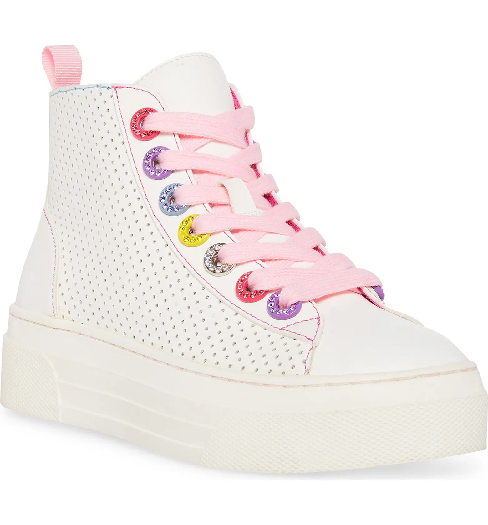 Kids' JQuish Metallic High Top Sneaker | Nordstrom