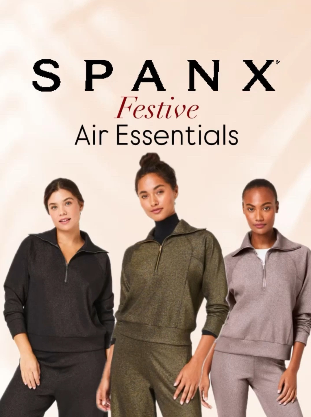 🎁 Loving the new festive AirEssentials sets from Spanx – so cozy, chic, and perfect for all the holiday festivities! 🎄 #SpanxStyle #HolidayLooks #ComfyAndChic

Lounge sets
Elevated lounge sets
Luxe looks
Christmas gifts
Couple gifts

#LTKCyberWeek #LTKHoliday #LTKGiftGuide