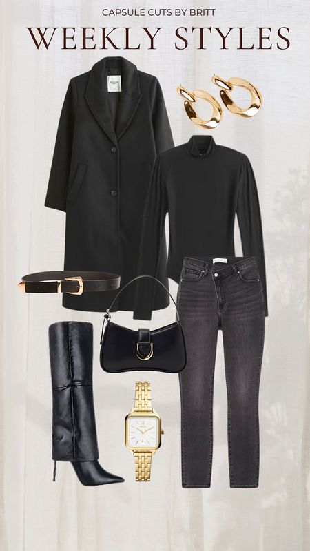 All black for Winter. 🖤

OOTD inspo
Style inspo
Winter styles 
Abercrombie 

#LTKMostLoved #LTKstyletip #LTKSeasonal