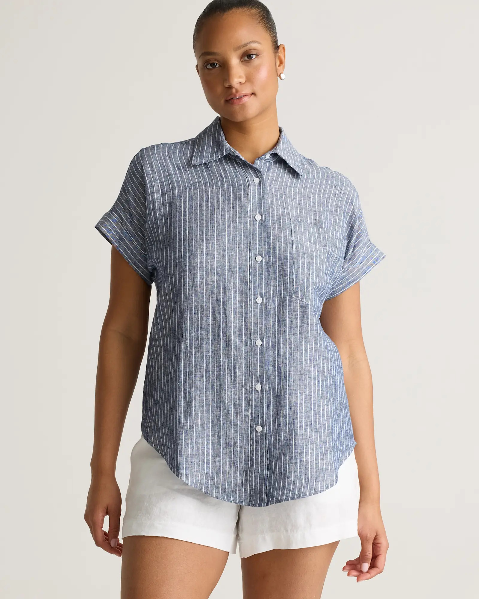 100% European Linen Camp Shirt | Quince