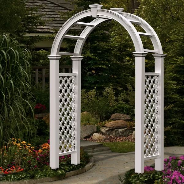 Nantucket Legacy Vinyl Arbor | Wayfair North America