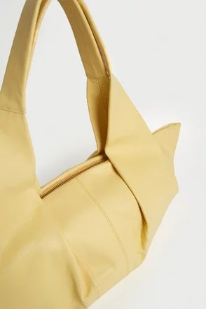 Real Leather Half Moon Shoulder Bag | Warehouse UK & IE