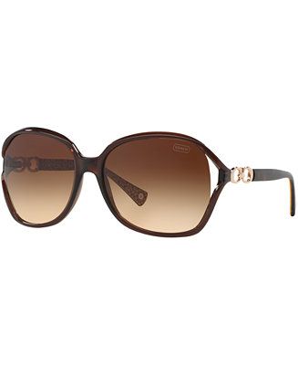Coach Sunglasses, HC8018 60 NATASHA | Macys (US)