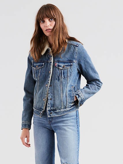 Levi's Original Sherpa Trucker Jacket - Women's L | LEVI'S (US)