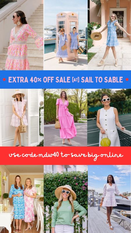use code MDW40 for an extra 40% off all sale at Sail to Sable | 

#LTKstyletip #LTKSeasonal #LTKsalealert