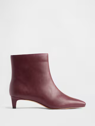 Kitten Heel Pointy Boots | Gap (US)