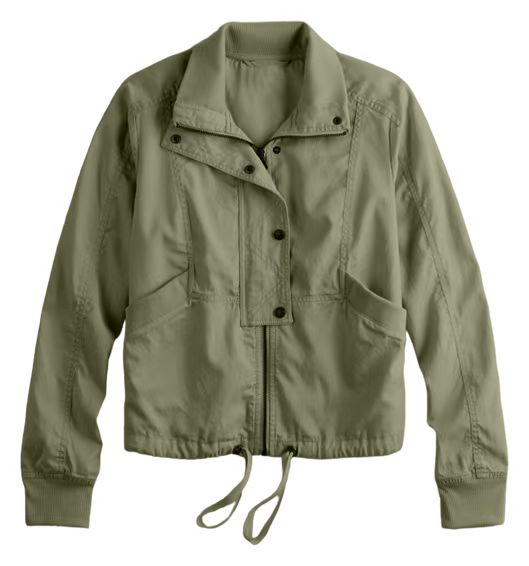 Women's Sonoma Goods For Life® Zipped Utility Jacket | Kohl's