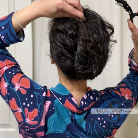 My go-to sleeping hairstyle for a simple night routine. Simple & loose twist up with a styling clip or medium size claw clip up at the crown. Curly hair life, everyday ♥️

#LTKstyletip #LTKunder50 #LTKbeauty