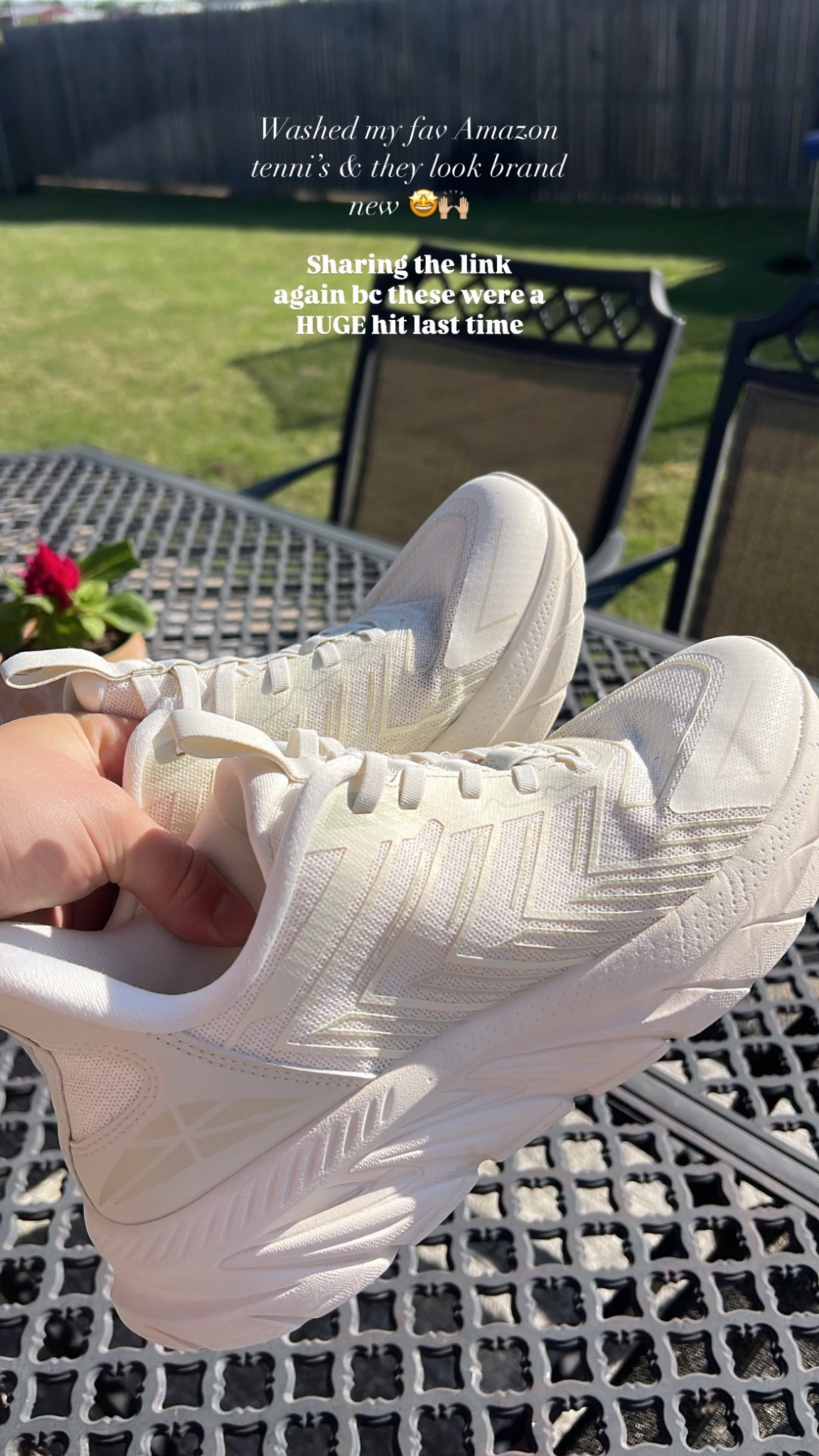 Washed my amazon look for less tennis shoes & they look BRAND NEW🙌🏼👏🏼🤩
TTS & these are the color ivory!

#LTKActive #LTKShoeCrush #LTKFindsUnder50