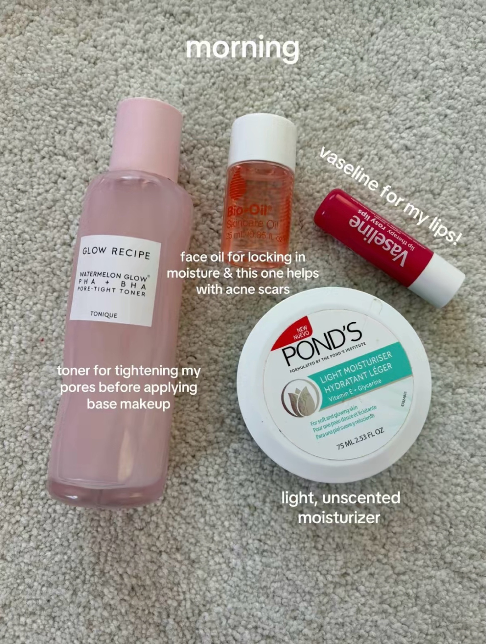 my easy morning skincare routine! check out my night routine post for my recommendations there!

skin care routine, skincare essentials, glow recipe, good molecules, teen skincare, gifts for her, gift guide for her, gifts for teen girls, gifts for college girl, acne skincare, gifts for women


#LTKGiftGuide #LTKBeauty #LTKFindsUnder50