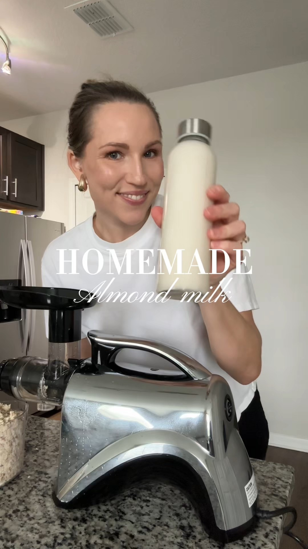 Home made almond milk made in a juicer hits different 👌🏼

#LTKHome #LTKFamily #LTKSeasonal