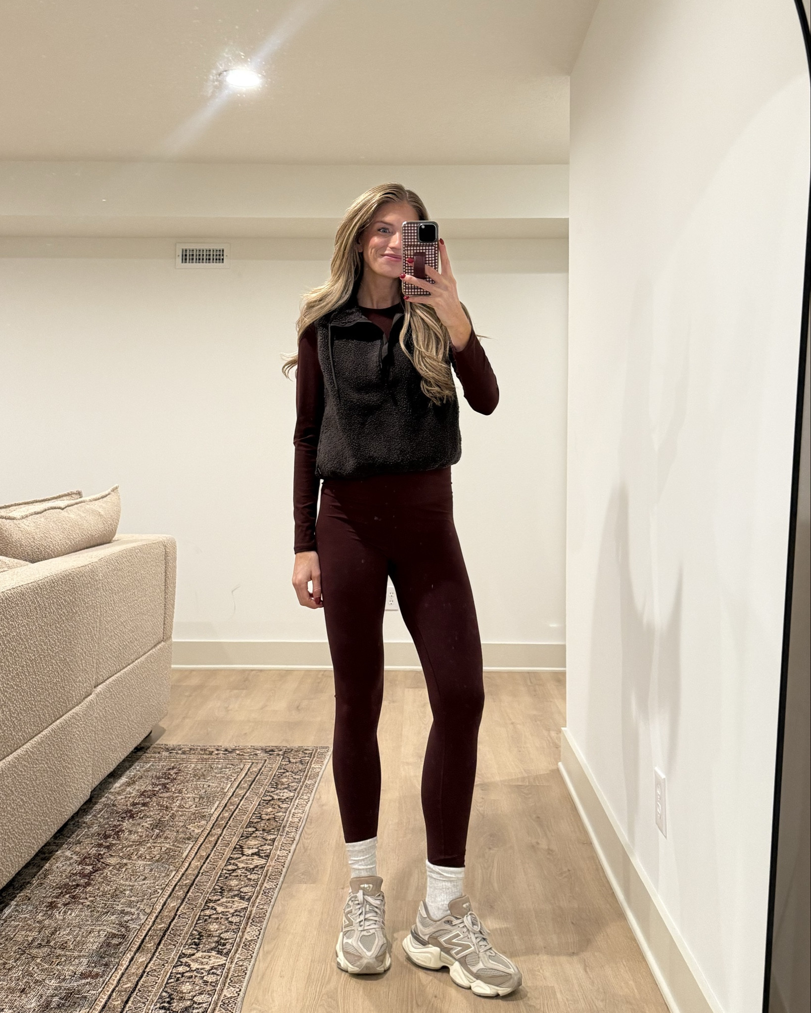 My bump friendly OOTD! I’m usually a small/small tall in Athleta (runs bigger) but I recently got medium talls in leggings for my bump and to hopefully last the rest of pregnancy! They are stretchy and roomy and one of my most worn leggings over the past 5 years. Runner approved! 



#LTKootd #LTKBump #LTKTall