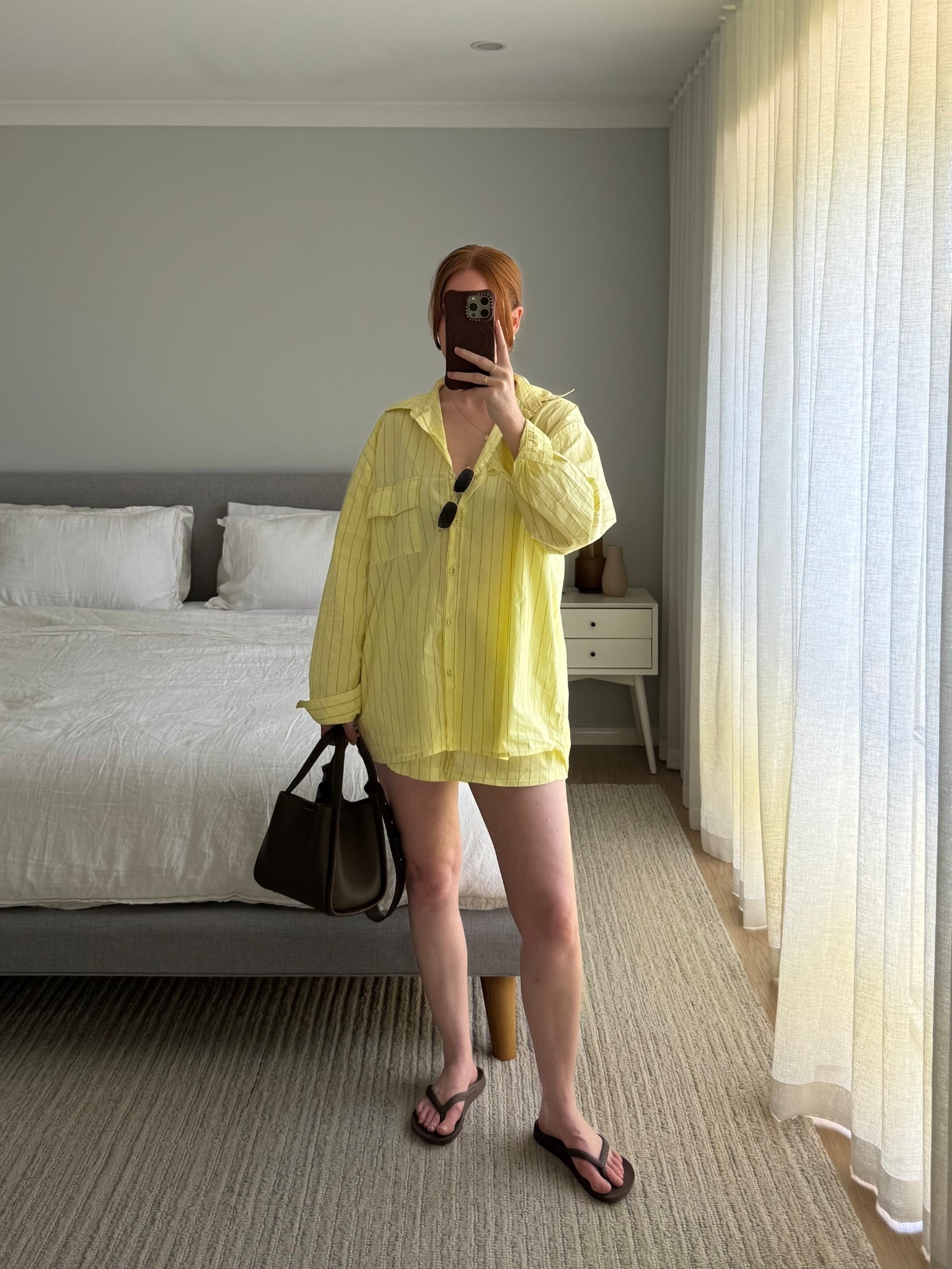 Can’t never say no to a matching oversized shirt + shorts set, and the best part is this one comes in so many different colours (linked below).

I’m wearing a size 8 in the VRG GRL yellow shirt and shorts.

#LTKaustralia #LTKsummer