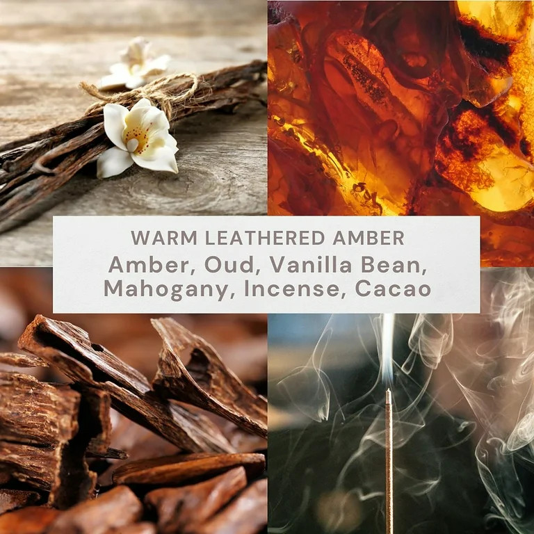 Better Homes & Gardens Warm Leathered Amber Scented 4-Wick 80oz (2.26 kg) Large Oversized Jar Can... | Walmart (US)