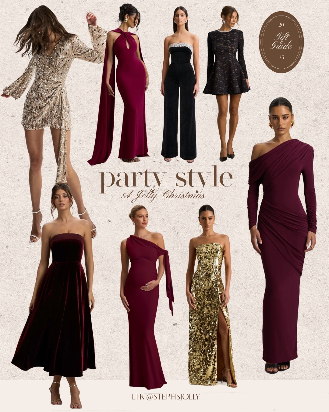 Holiday & New Year’s Eve Party Dresses | Winter wedding guest gowns 

#LTKHoliday