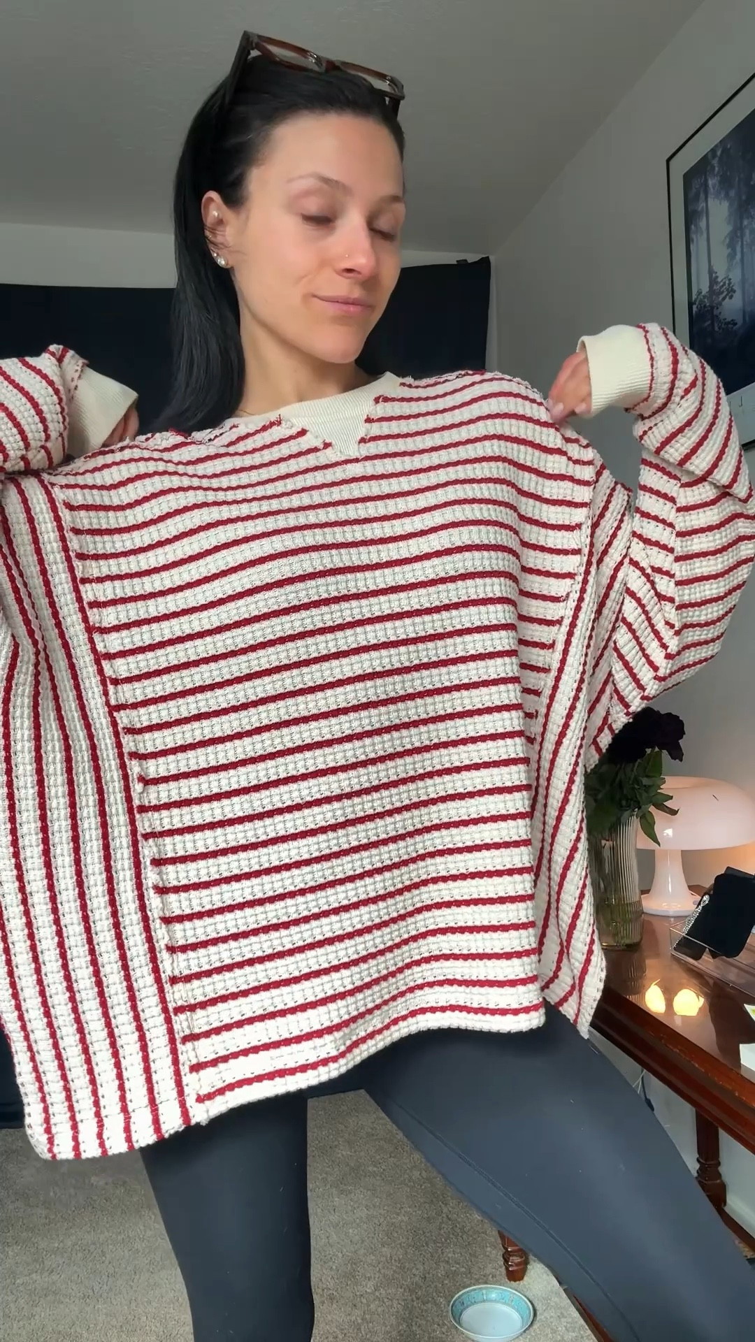 When I saw this sweater I HAD to have it for fall and winter !! Wearing XS, other products linked too 🤎🍂🥧 

#LTKFindsUnder50 #LTKSeasonal