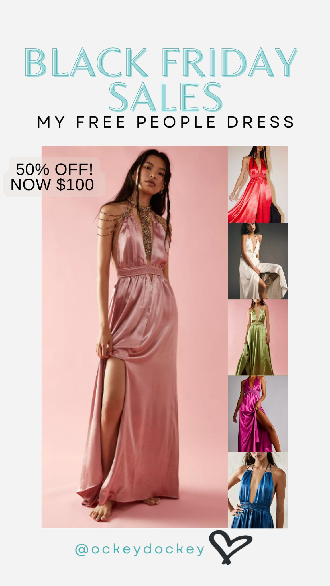 Black Friday sale on beautiful Free People dress! I have this dress and love it. Can’t believe it is half off! 