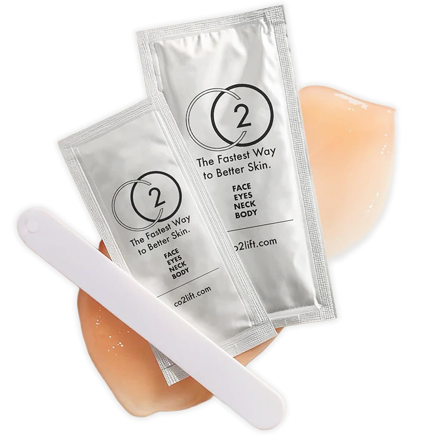 CO2Lift | Carboxy Gel Single Treatment | Face Mask | Under Eye Treatment for Puffy Eyes & Dark Circles | Tighten & Brighten Face & Eye Area | Hydrate | Even Skin Tone | Use in Minutes | Amazon (US)