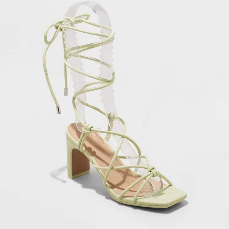 Women's Bria Strappy Heels - A New Day™ | Target