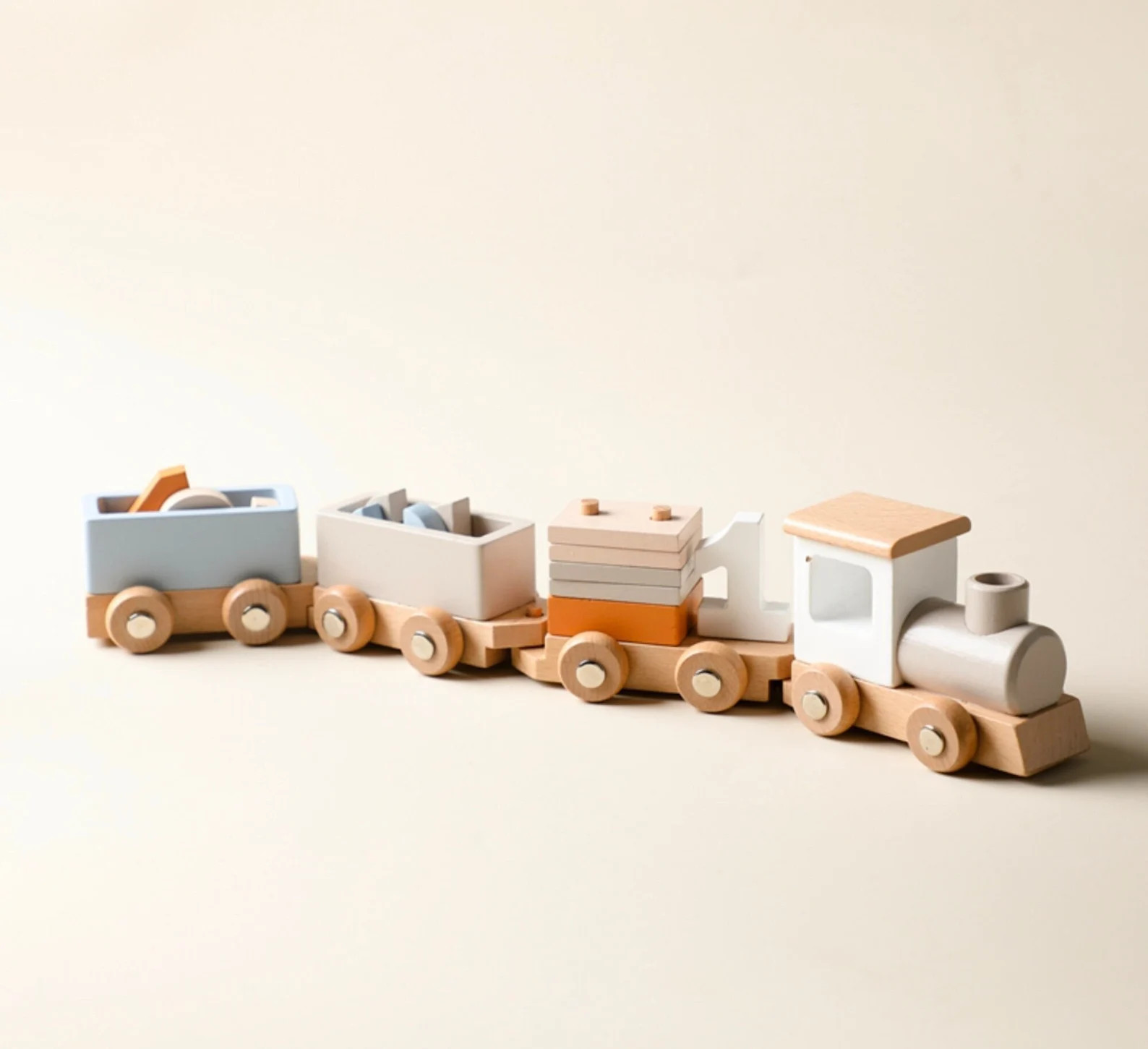 Wooden Toy Train Handcrafted Educational Toys - Etsy | Etsy (US)