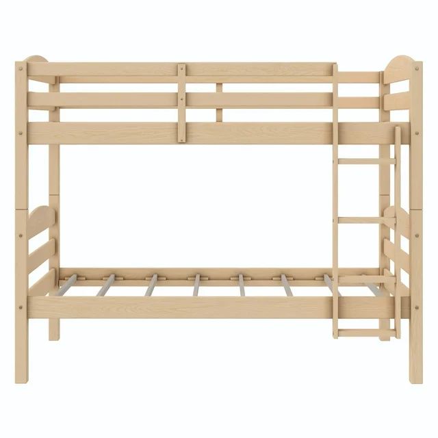 Better Homes & Gardens Leighton Kids Solid Wood Twin-over-Twin Convertible Bunk Bed with Ladder a... | Walmart (US)