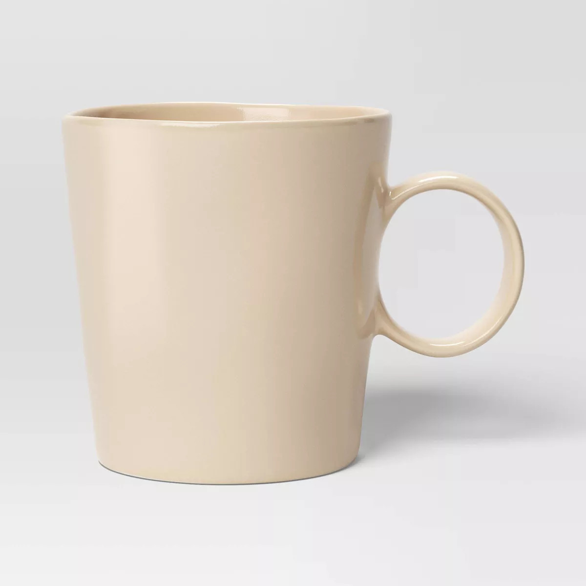 14.63oz Stoneware Aralia Organic Coupe Mug Beige - Threshold™ | Target