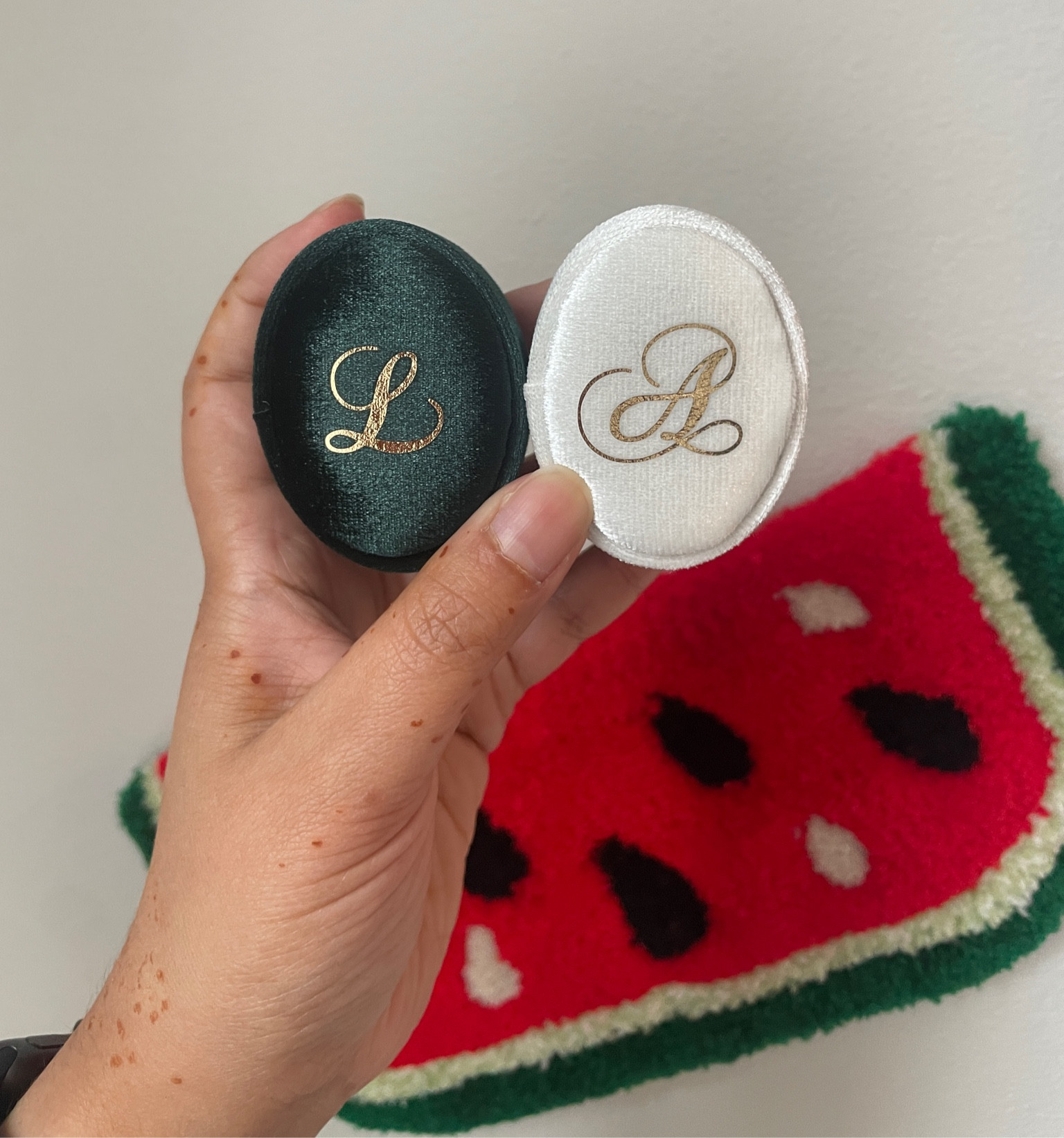 Custom ring boxes for our flatlay - our wedding is just around the corner and we can’t wait!

#LTKfindsunder50 #LTKU