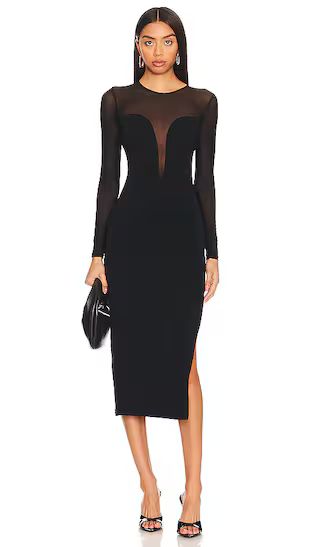 Leona Sweater Dress in Black | Revolve Clothing (Global)