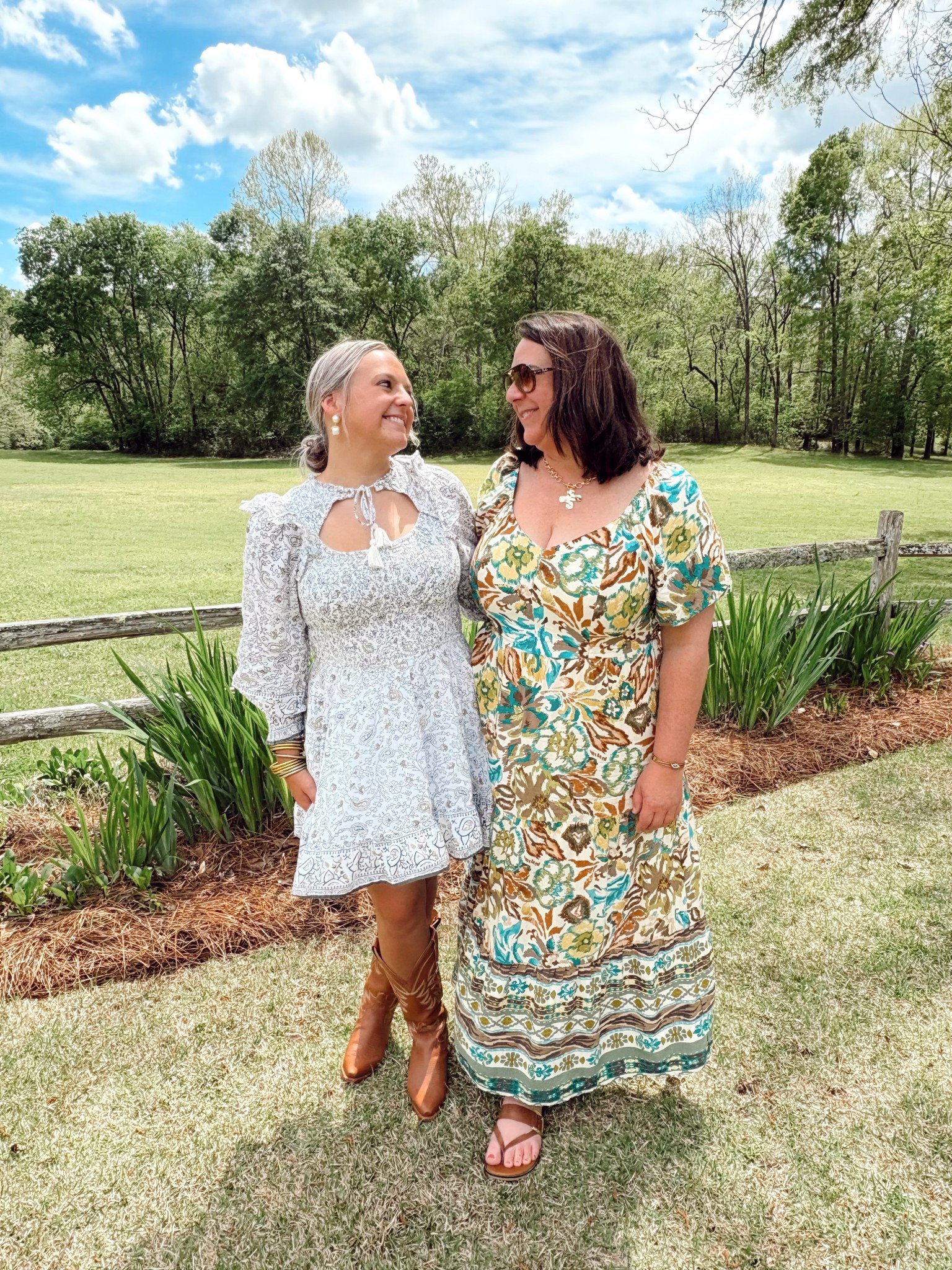 Outfit with mom 🩶 I’m IN LOVE with this dress from Nuuly! And it is beautiful w the tecovas! 


#LTKStyleTip #LTKPetite #LTKParties