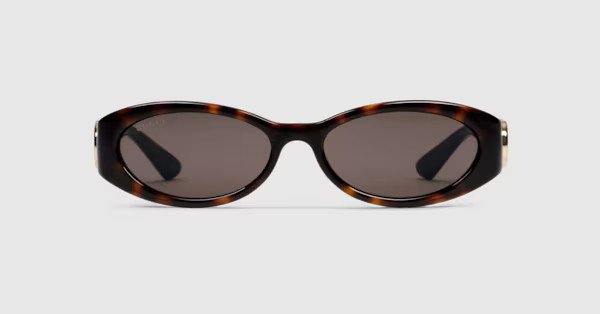 Gucci Oval frame sunglasses | Gucci (UK)