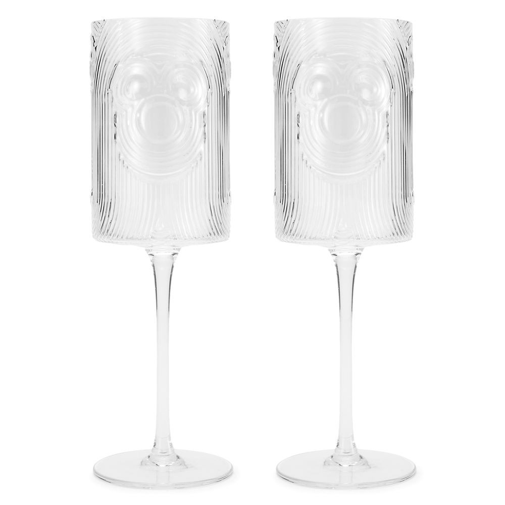 Mickey Mouse Icon Stem Glass Set | Disney Store