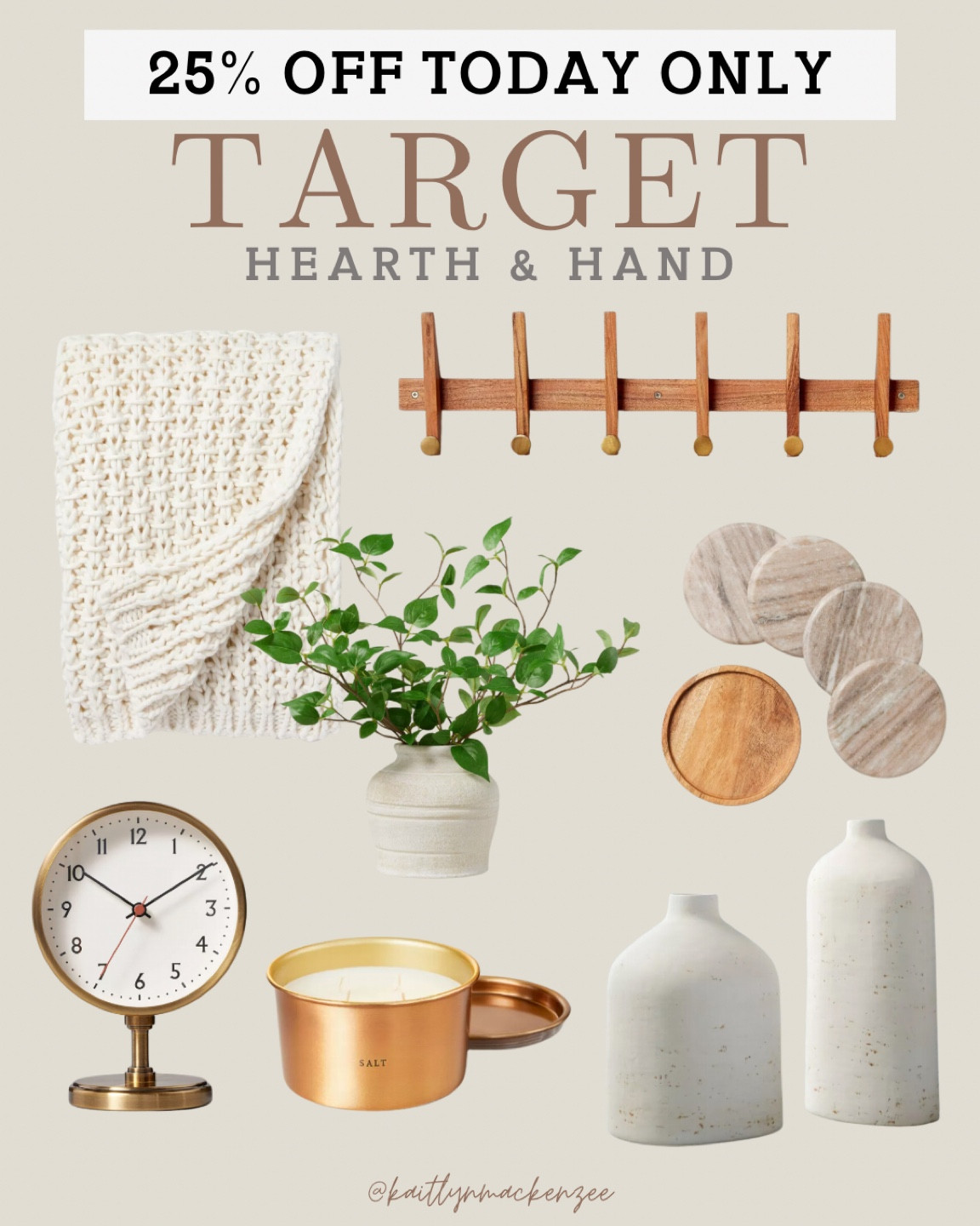 Target Circle Week - 25% off hearth and hand TODAY ONLY!!

Home decor, coat rack, Blankeg rack, blanket wall, clock, chunky blanket, candle, organic vases, marble coasters, living room decor 

#LTKHome #LTKSaleAlert #LTKxTarget