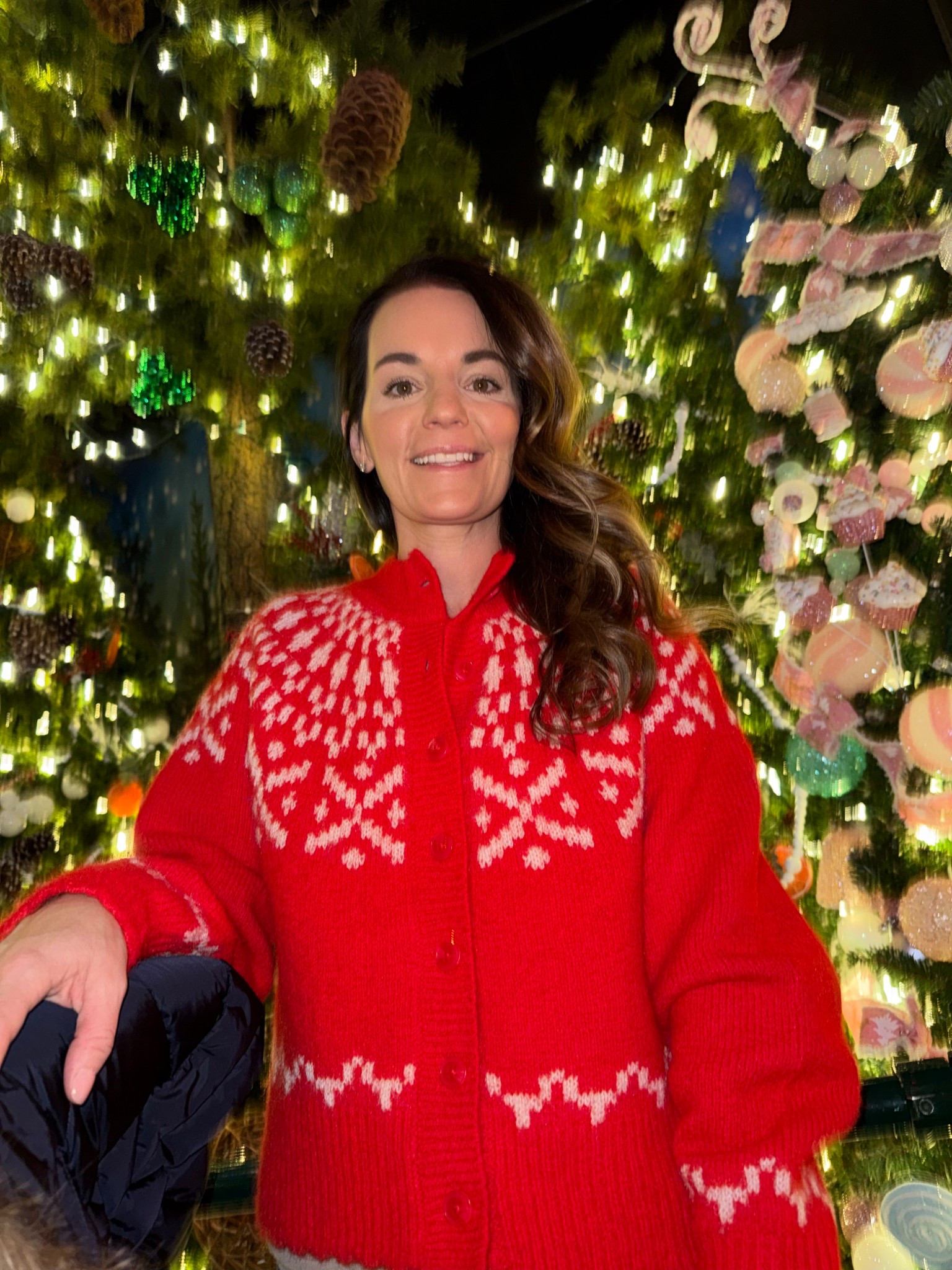 When kids take a picture of you 
Sweater size s