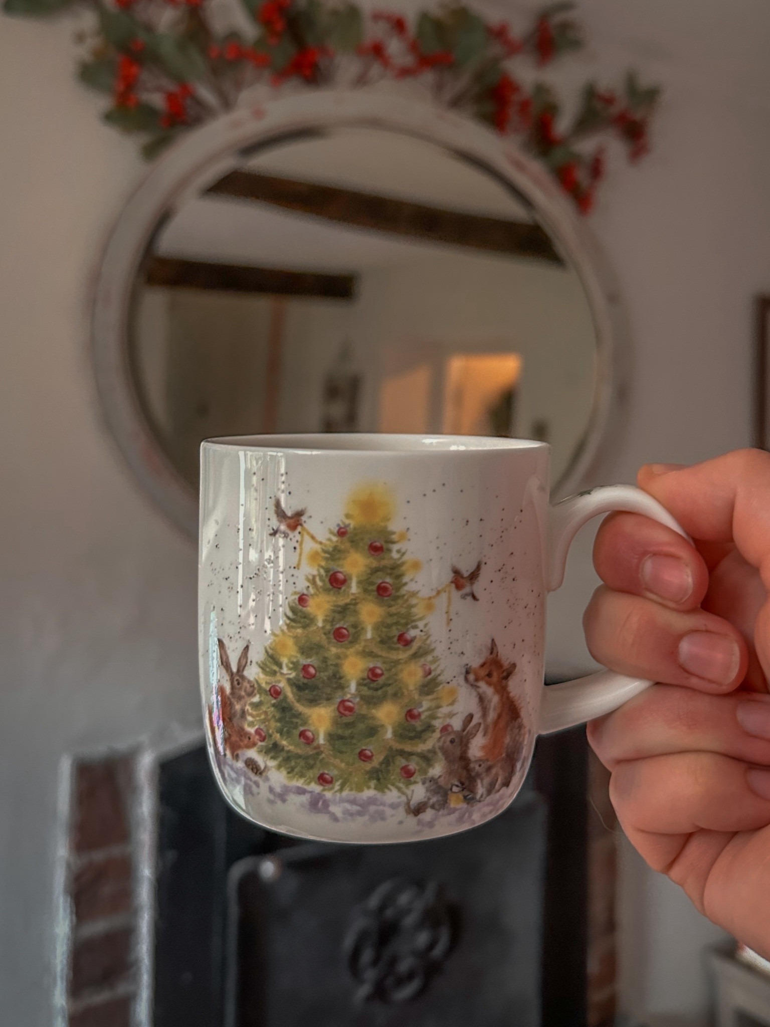 Your favourite Christmas mug! I absolutely adore Wrendale and at Christmas I love using my festive Christmas tree mug and cosy Robin mug. The Robin mug brings me so much nostalgia as my Mum used to read me a book where a family sprinkled cake crumbs on a windowsill for a Robin at Christmas. 🎄

#LTKMostLoved #LTKGiftGuide #LTKSeasonal
