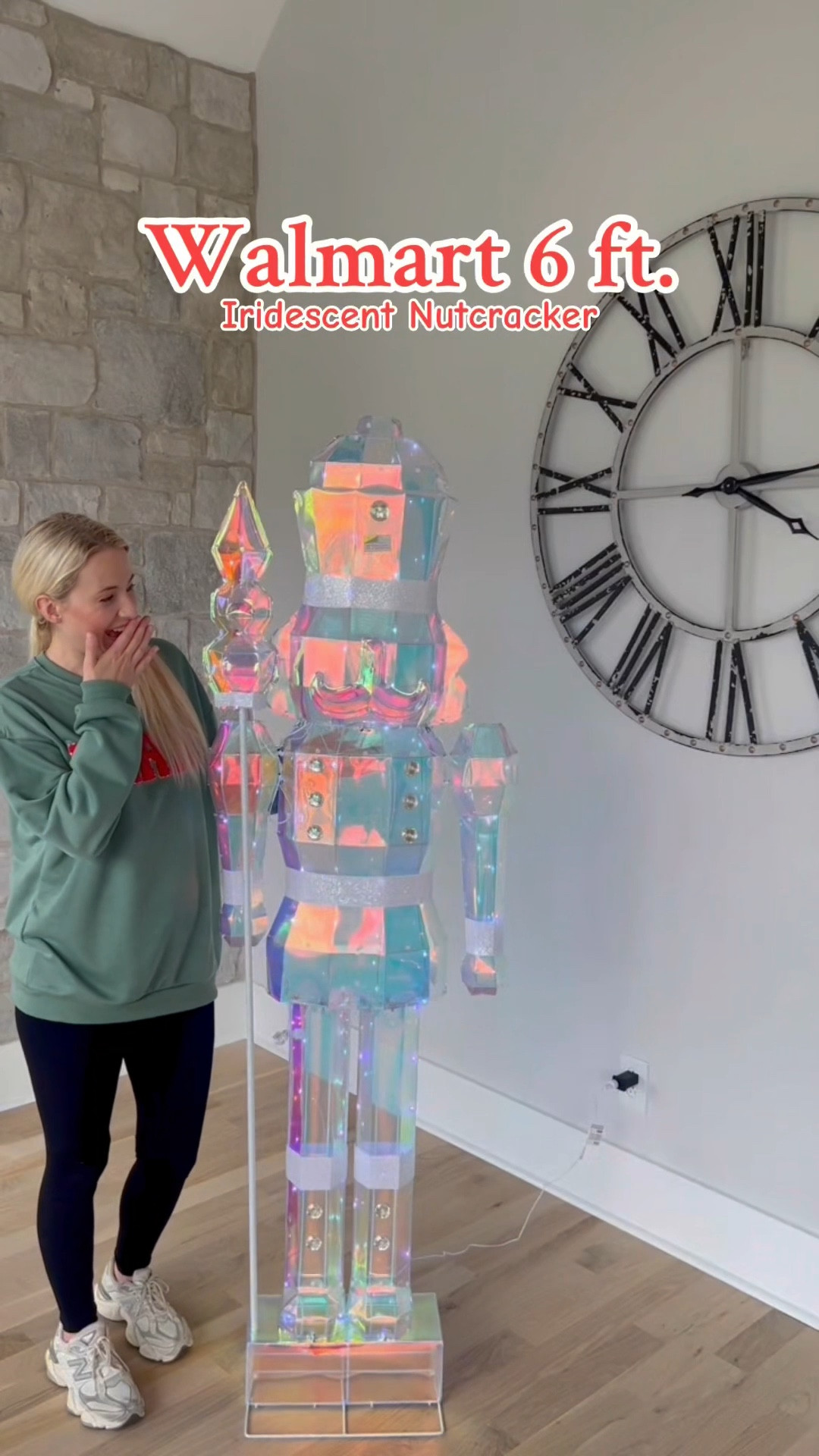 Walmart 6 FT iridescent nutcracker! Under $100! It’s indoor/outdoor too! WILL SELL OUT! It’s already on low stock! Linked some other nutcrackers I’m loving too! 


Nutcracker / Christmas decor / Christmas  time / nutcracker decoration / Christmas home decor / Christmas front porch / Christmas 2025

#LTKFindsUnder100 #LTKSeasonal